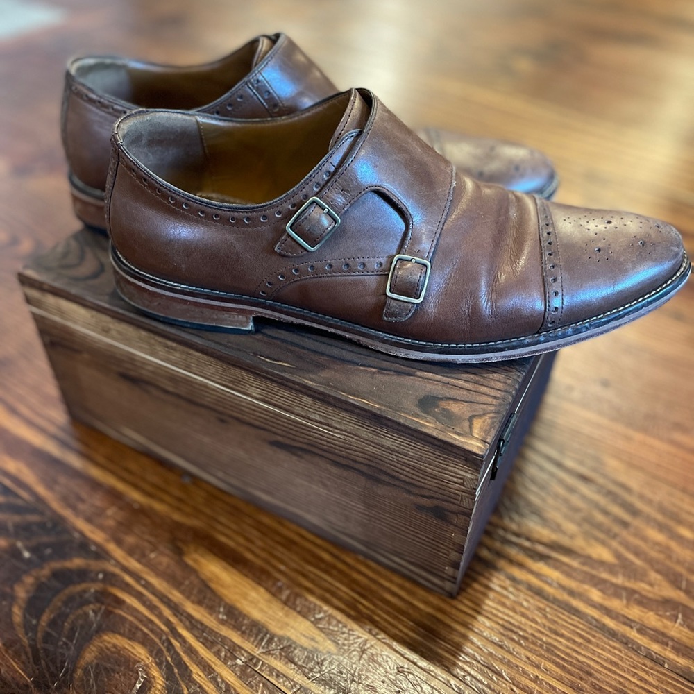 Johnston & Murphy Double Monk Strap
